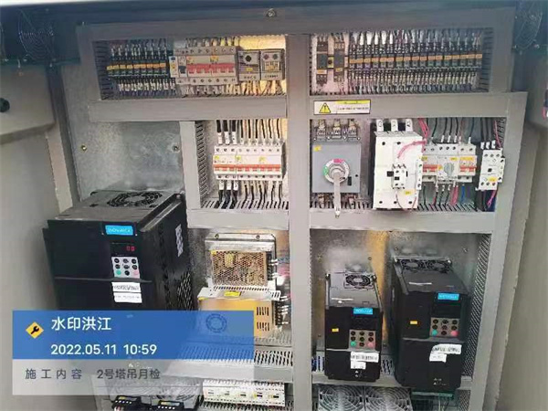水映洪江項目-塔吊、電梯月檢
